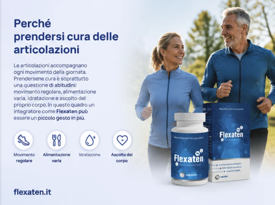 Flexaten — sostegno quotidiano al benessere delle articolazioni per gli adulti